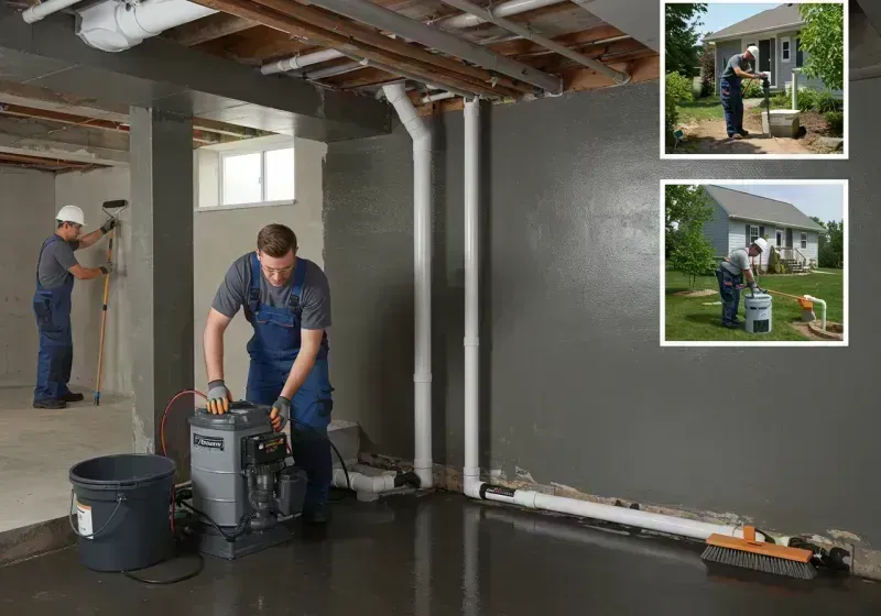 Basement Waterproofing and Flood Prevention process in Hartford, VT